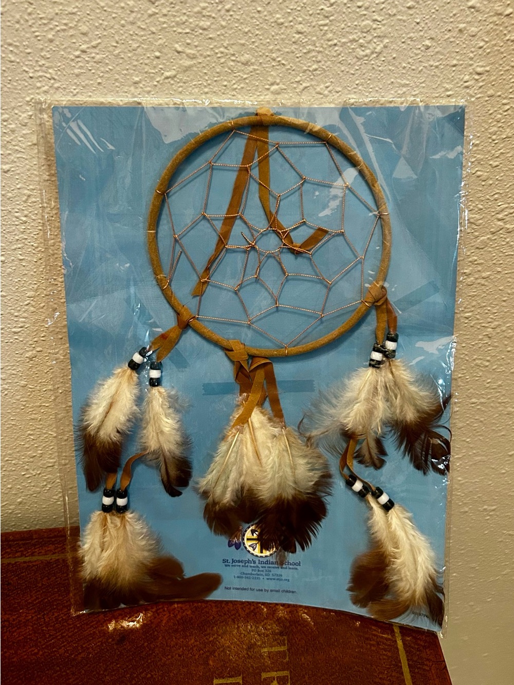 Dreamcatcher Made By Native American Lakota (Sioux) St. Joseph's Indian School